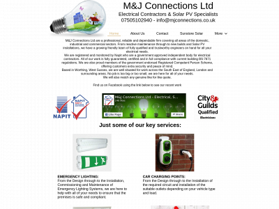 mjconnections.co.uk snapshot