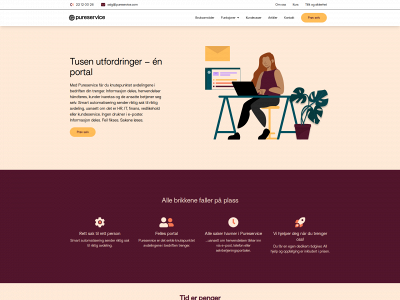 pureservice.dk snapshot