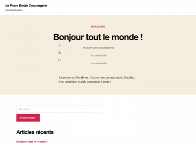 lephareconciergerie.fr snapshot