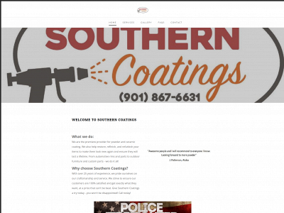 southernpowder.com snapshot
