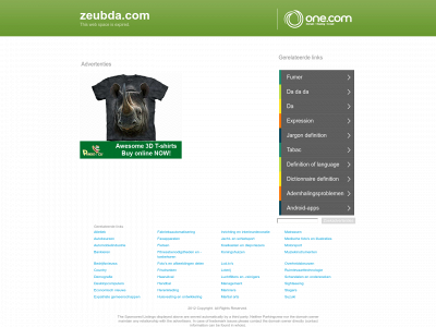 zeubda.com snapshot