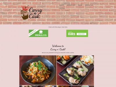 curryncask.com.au snapshot