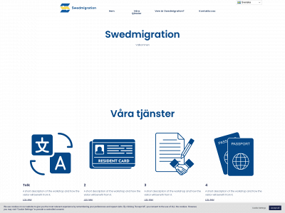 swedmigration.se snapshot