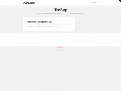 bcpaulson.com snapshot