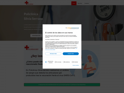 policlinicasilviaserrano.es snapshot