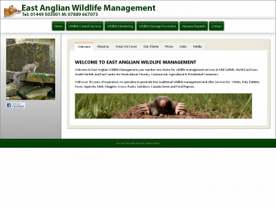 eastanglianwildlifemanagement.co.uk snapshot