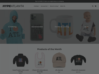 hypeatlanta.com snapshot