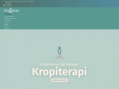 kropiterapi.dk snapshot