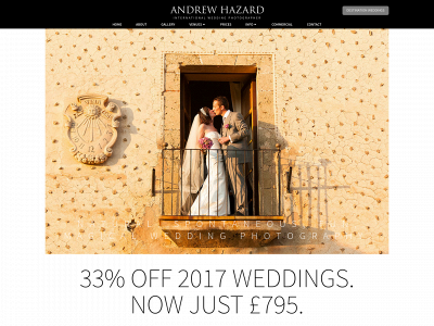 andrewhazard.com snapshot