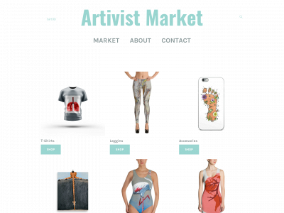 www.artivistmarketafca.org snapshot
