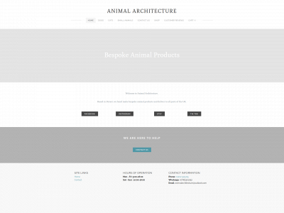 www.animalarchitecture.co.uk snapshot