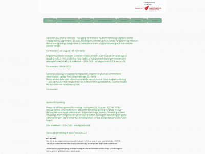 mejdal-halgaard-badminton.dk snapshot