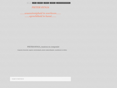 pieterrynja.nl snapshot