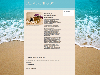 valimerenhoidot.fi snapshot