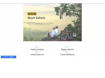 www.shortsafaris.com snapshot