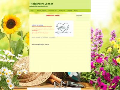 hoejgaardensvenner.dk snapshot