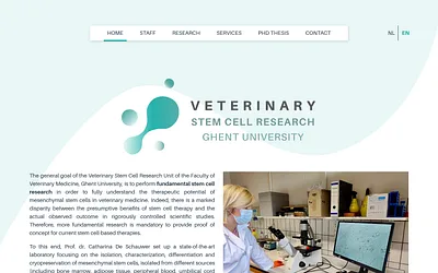 veterinary-stemcell-ugent.be snapshot