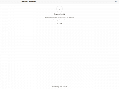 discover-deliver.co.uk snapshot