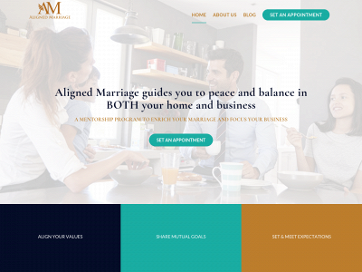 alignedmarriage.com snapshot