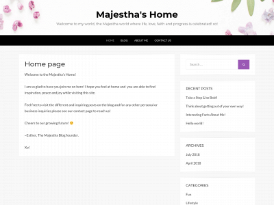majestha.com snapshot