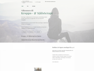 kroppsochsjalsterapi.se snapshot