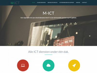 www.m-ict.net snapshot