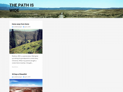thepathiswide.com snapshot