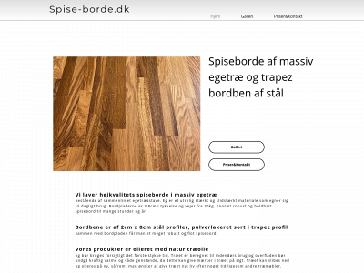 spise-borde.dk snapshot