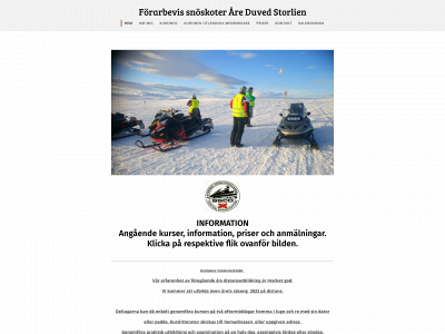 forarbevissnoskoter.com snapshot