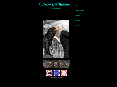 passione-del-mastino.dk snapshot