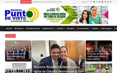 revistapuntodevista.com.mx snapshot