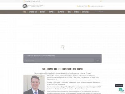 ronbrownlaw.com snapshot