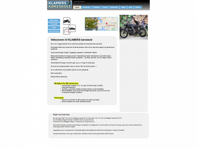 klamers.dk snapshot