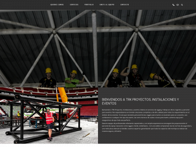 www.trkproyectos.com snapshot