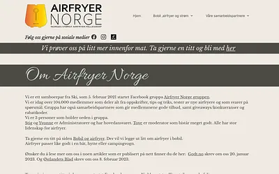 airfryer-norge.no snapshot