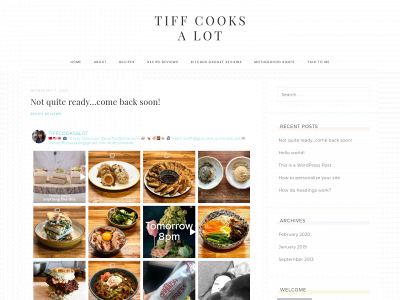 tiffcooksalot.com snapshot