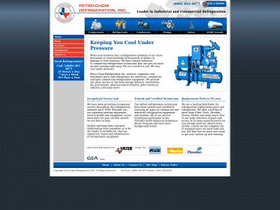 petrochemrefrig.com snapshot
