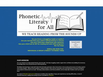 phoneticliteracy.com snapshot