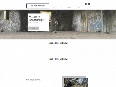 swedishmilsim.se snapshot
