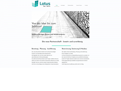 lotusbau.de snapshot