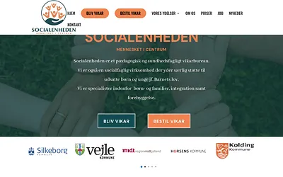 socialenheden.dk snapshot