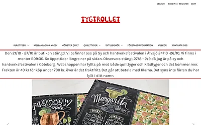 tygtrollet.se snapshot