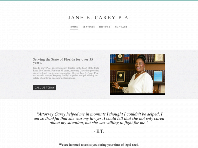 janeecarey.com snapshot
