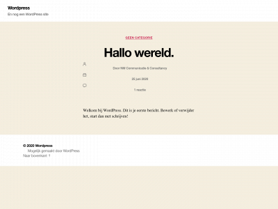 nm-communicatie.nl snapshot