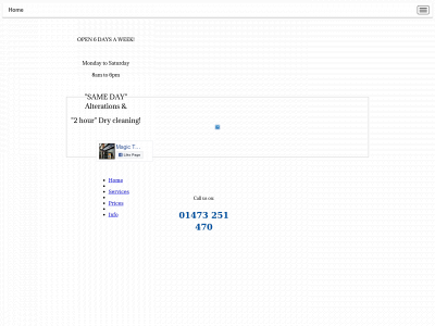 magictouchdrycleanersipswich.com snapshot