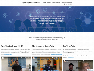 agilebeyondboundary.com snapshot