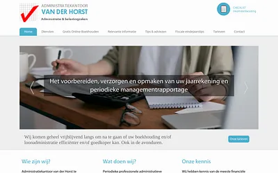 vanderhorst-admin.nl snapshot