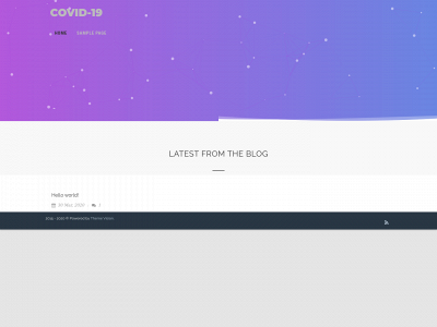 covid-19track.online snapshot