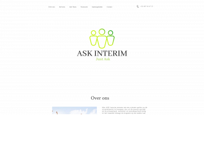 askinterim.be snapshot