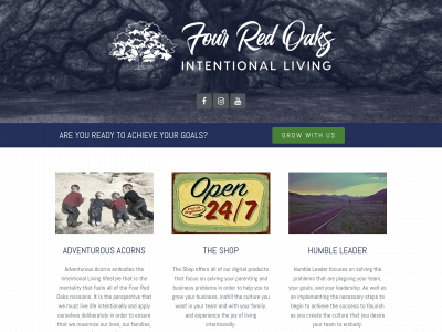 fourredoaks.com snapshot